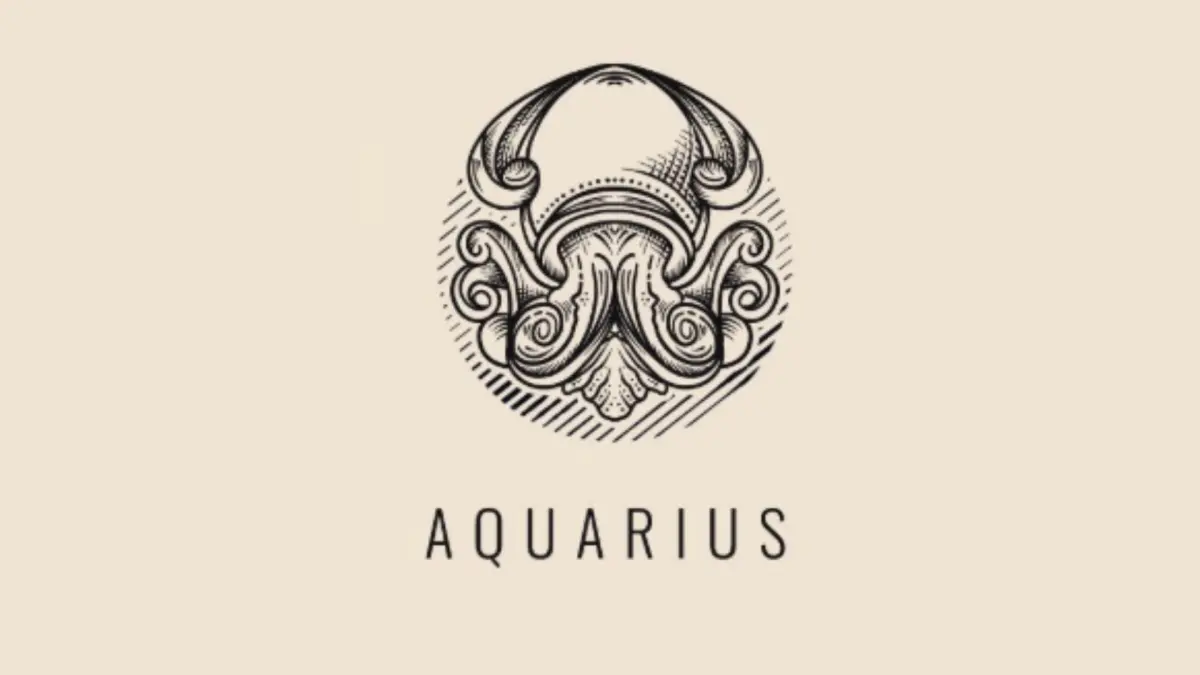 Ilustrasi zodiak Aquarius (Magnific)
