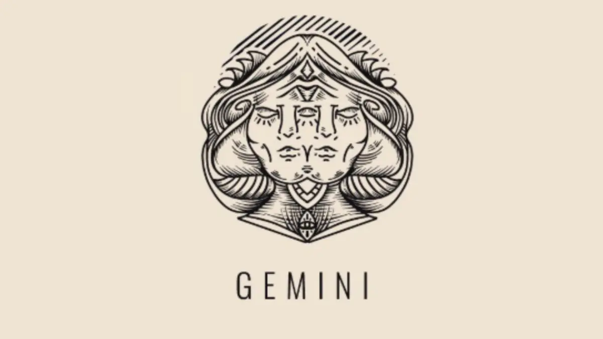 Ilustrasi zodiak Gemini (Magnific)
