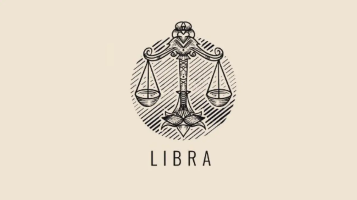 Ilustrasi zodiak Libra (Magnific)
