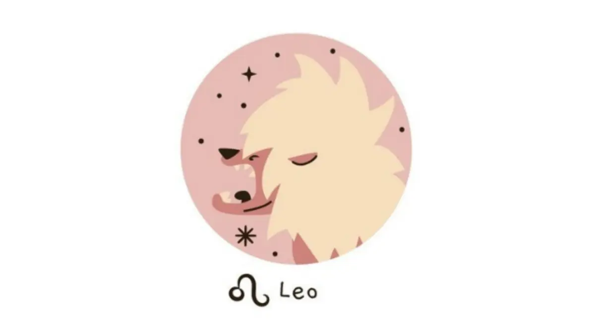 Ilustrasi zodiak Leo (Magnific)