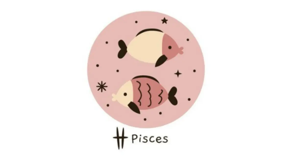 Ilustrasi zodiak Pisces (Magnific)