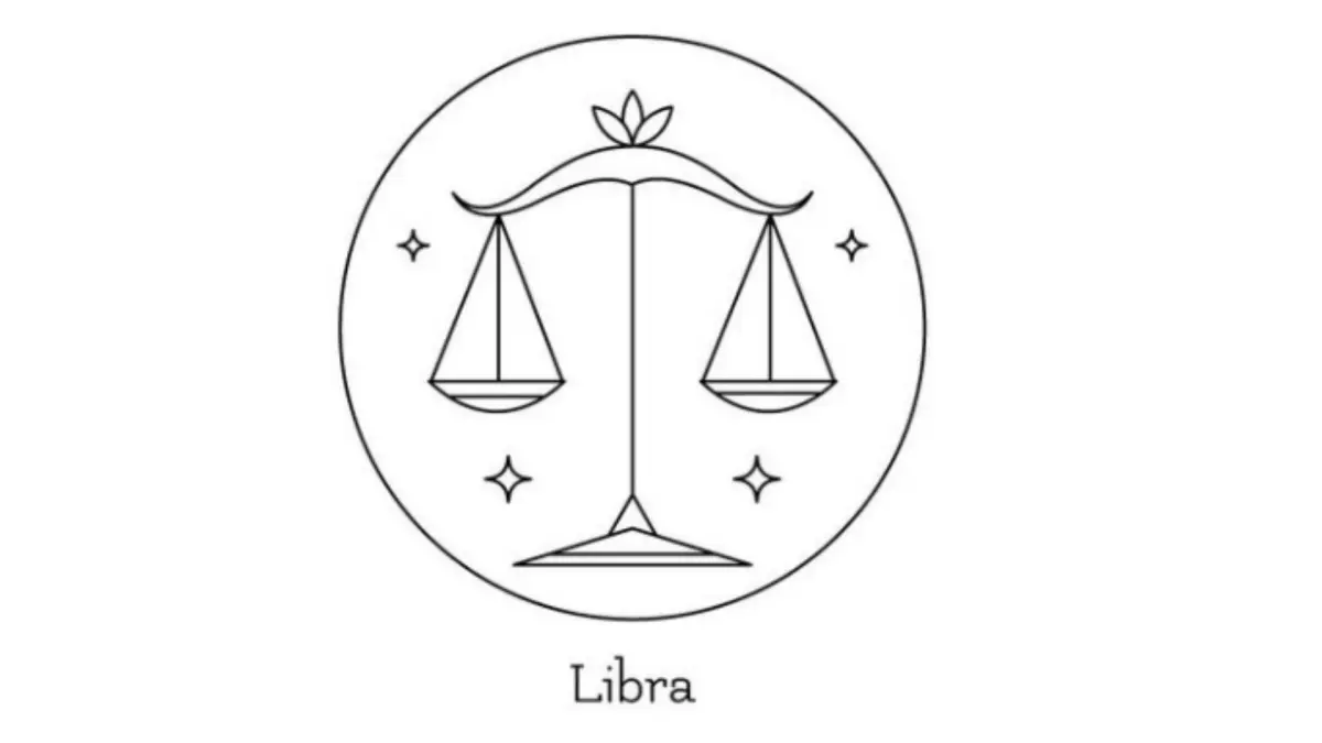 Ilustrasi zodiak Libra (Magnific)