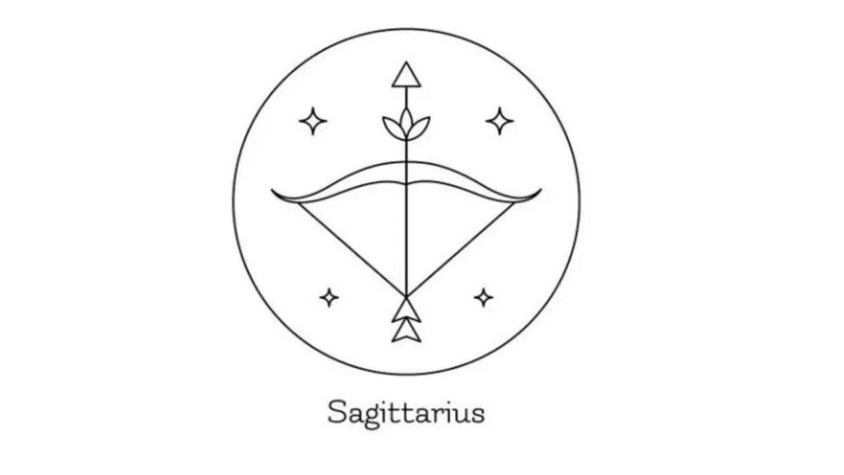 Ilustrasi zodiak Sagittarius (Magnific)