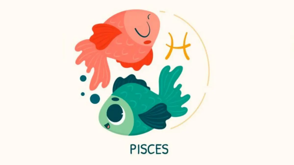 Ilustrasi zodiak Pisces (Magnific)