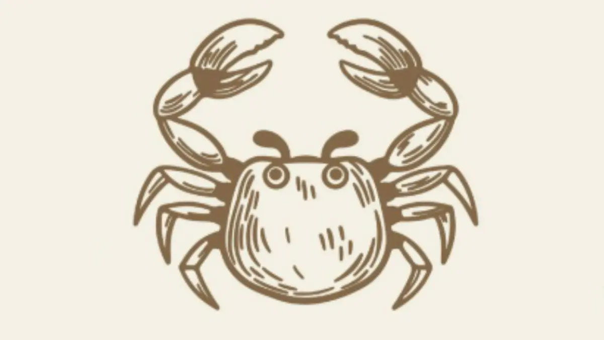 Ilustrasi zodiak Cancer (Magnific)