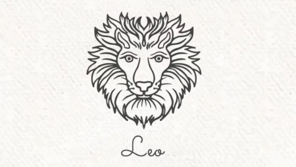 Ilustrasi zodiak Leo (Magnific)