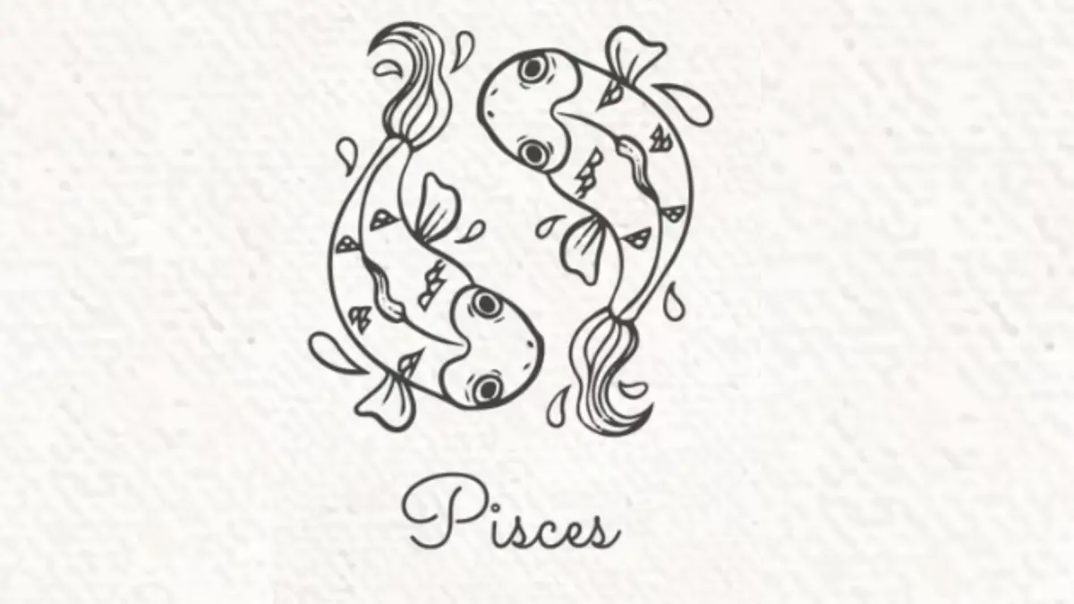 Ilustrasi zodiak Pisces (Magnific)