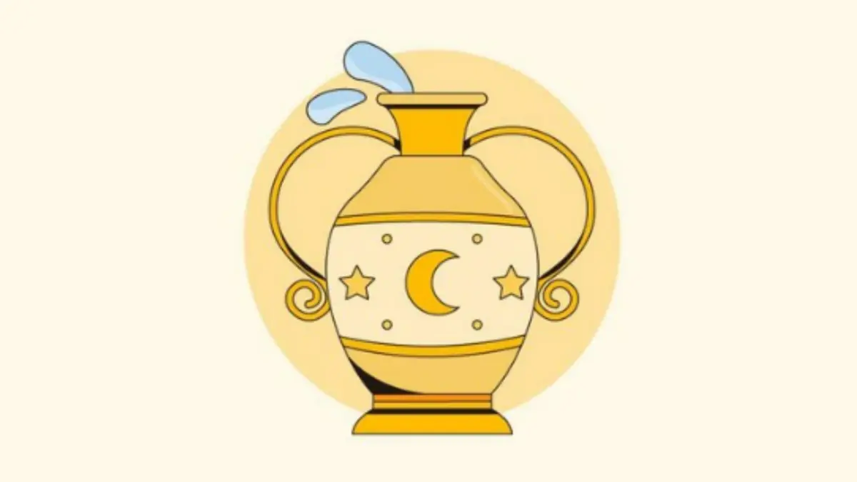 Ilustrasi zodiak Aquarius (Magnific)