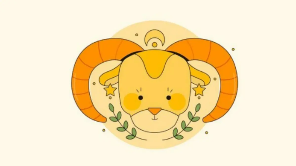 Ilustrasi zodiak Aries (Magnific)