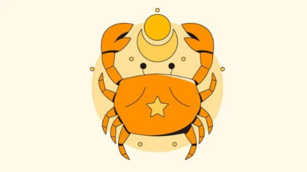 Ilustrasi zodiak Cancer (Magnific)