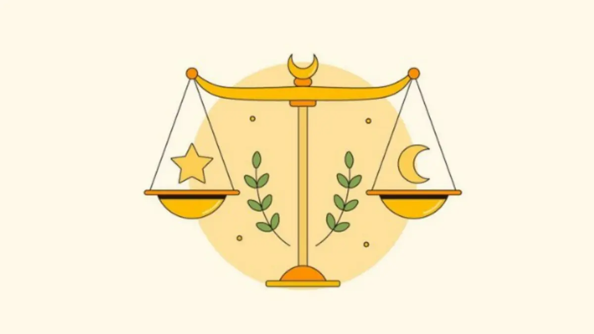 Ilustrasi zodiak Libra (Magnific)