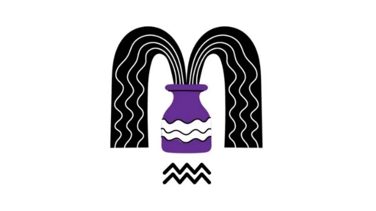 Ilustrasi zodiak Aquarius (Magnific)