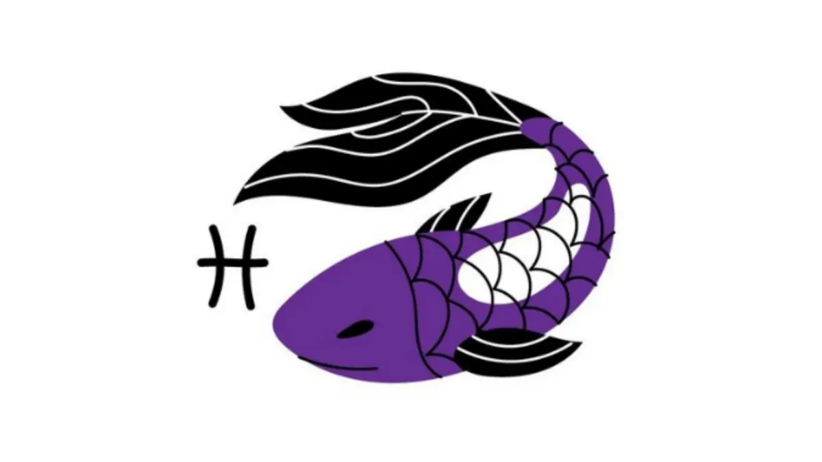 Ilustrasi zodiak Pisces (Magnific)