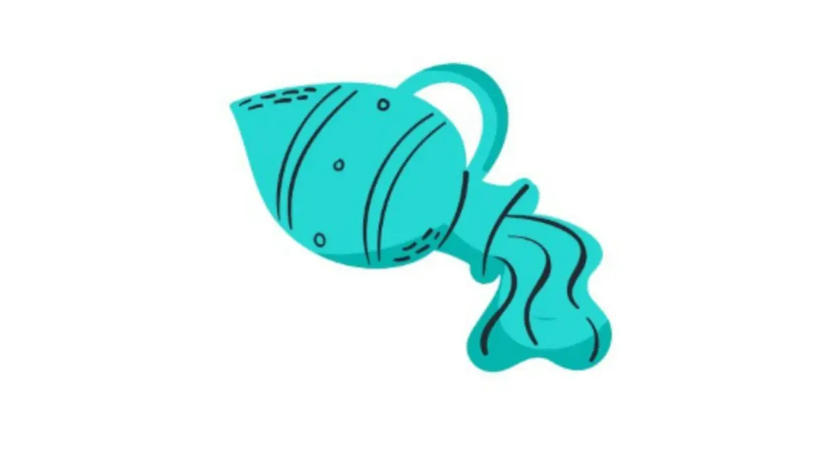 Ilustrasi zodiak Aquarius (Magnific)
