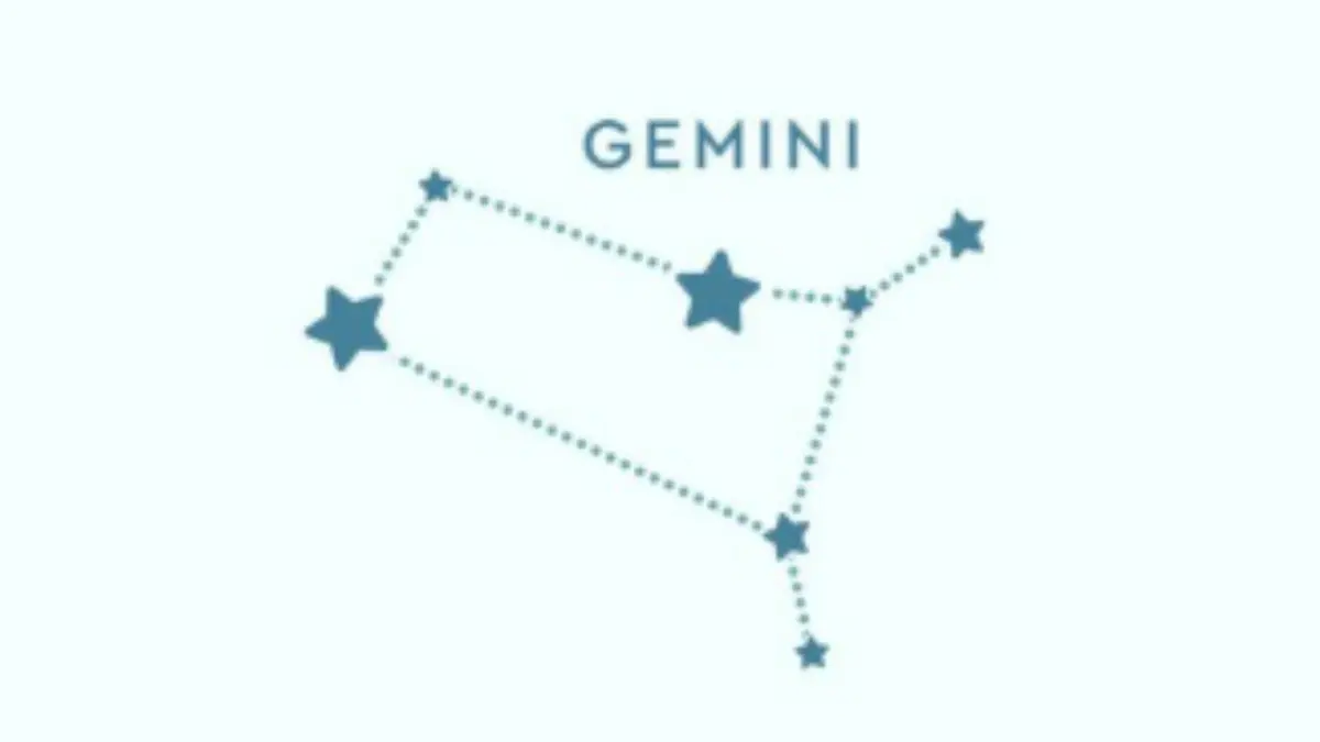 Ilustrasi zodiak Gemini (Magnific)