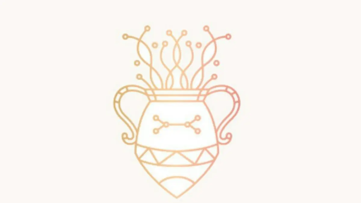Ilustrasi zodiak Aquarius (Magnific)