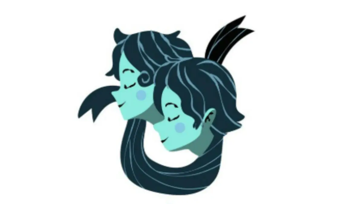 Ilustrasi zodiak Gemini (Magnific)