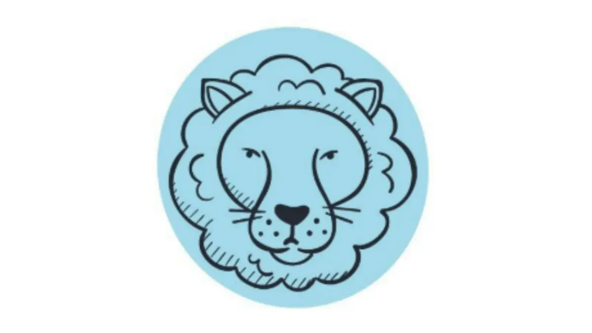 Ilustrasi zodiak Leo (Magnific)