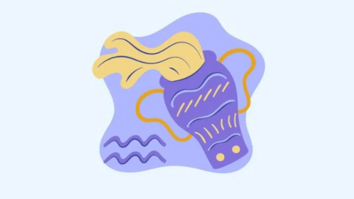 Ilustrasi zodiak Aquarius (Magnific)
