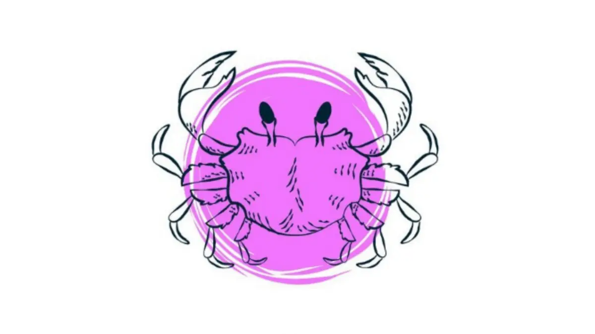 Ilustrasi zodiak Cancer (Magnific)