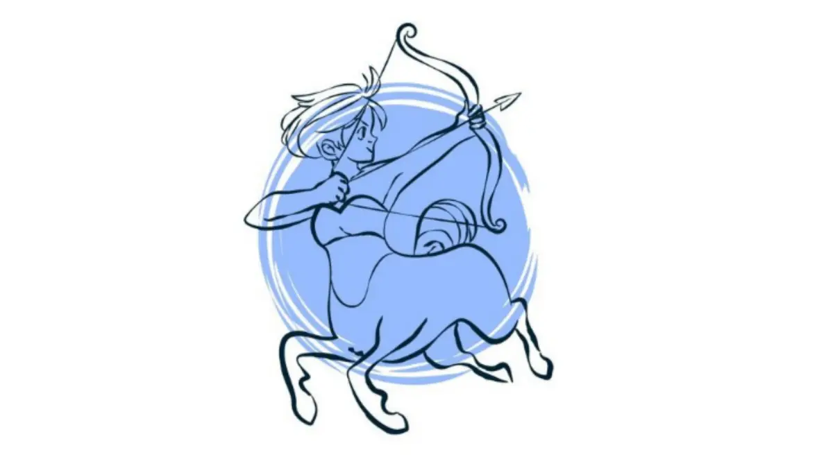 Ilustrasi zodiak Sagittarius (Magnific)