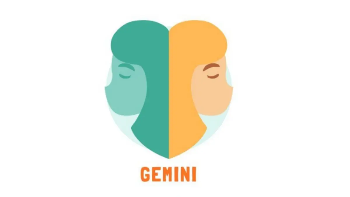 Ilustrasi zodiak Gemini (Magnific)