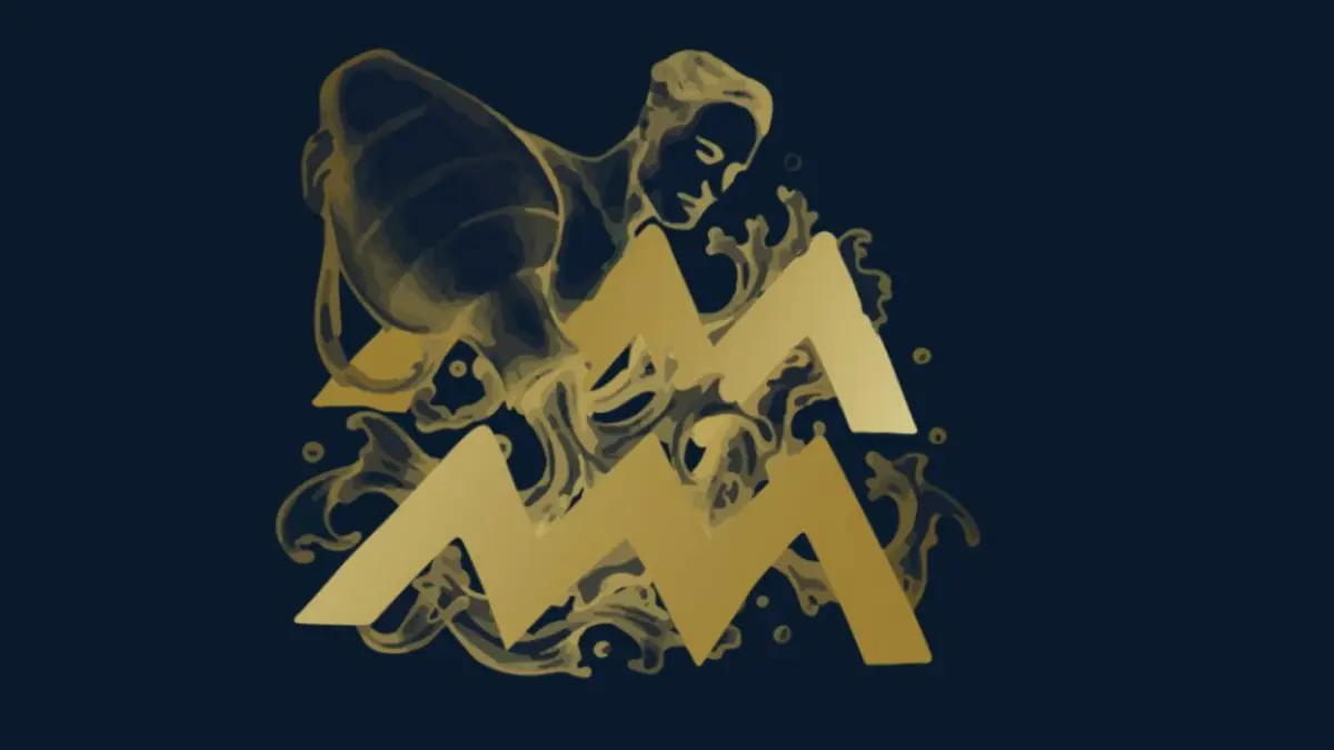 Ilustrasi zodiak Aquarius (Magnific)