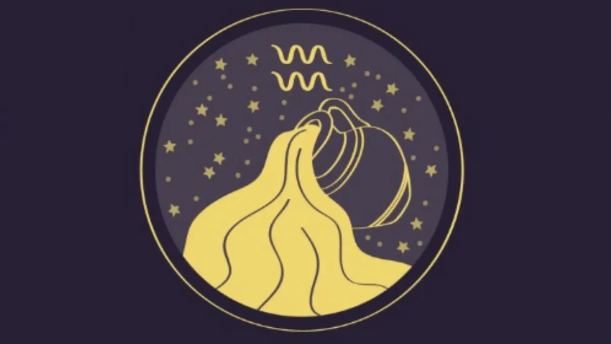 Ilustrasi zodiak Aquarius (Magnific)