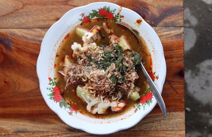 Docang, makanan tradisional yang berasal dari Cirebon. (Pemkab Cirebon)