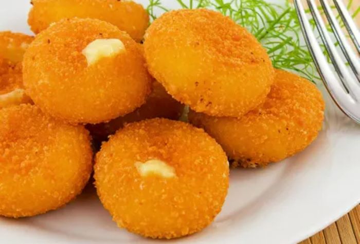 Perkedel kentang mozzarella. (endues.tv)