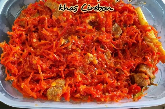 Sambal goreng daging khas Cirebon. (cookpad.com)
