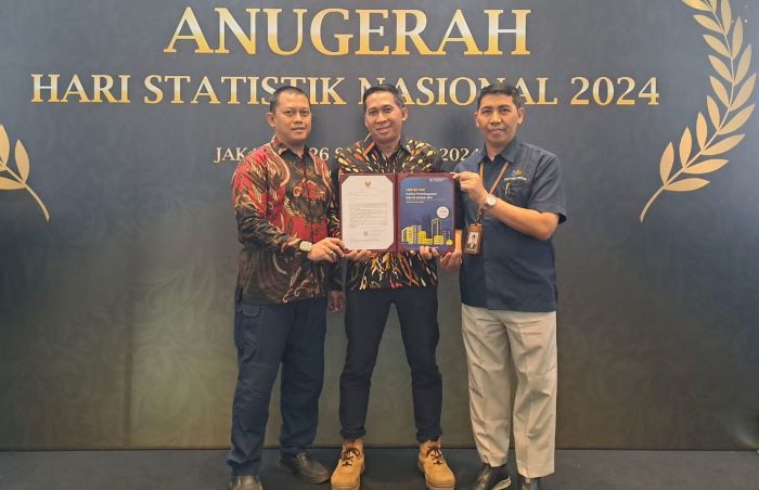 Kota Cirebon mendapatkan predikat baik Indeks Pembangunan Statistik 2024. (cirebonkota.go.id)