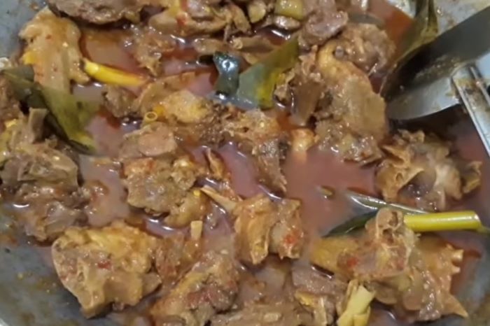 Rica-Rica Entog. (Tangkap Layar Youtube Home Cooking)
