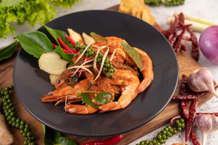 Ilustrasi seafood. (Freepik/jcomp)