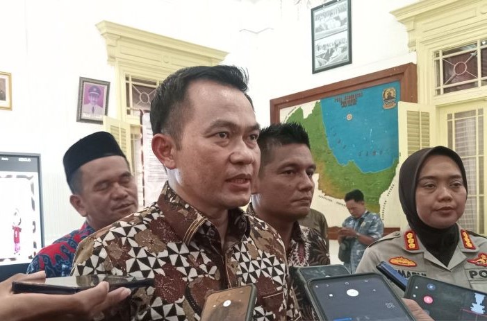Pj Bupati Cirebon Wahyu Mijaya. (Fathnur Rohman/Antara)