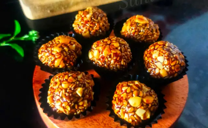 Ladu wijen khas India. (Cookpad)