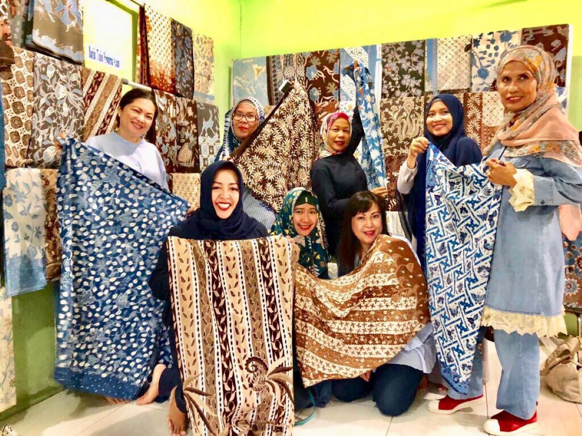 Kampung Batik Ciwaringin. (meciko.blogspot.com)