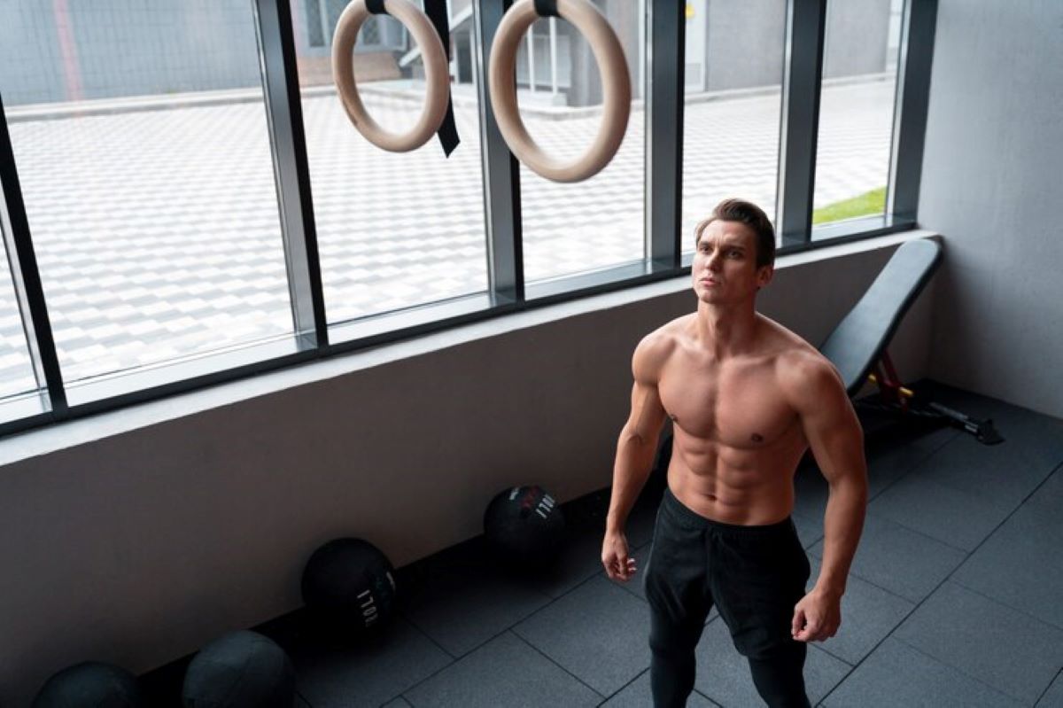 Ilustrasi tipe tubuh mesomorph. (Freepik/freepik)