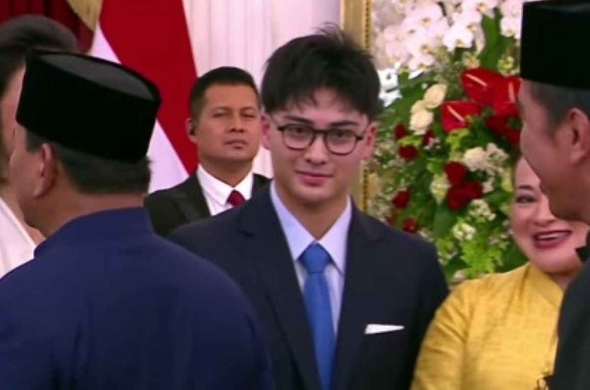 Kyran Djiwandono. (tangkap layar YouTube sekretariat presiden)