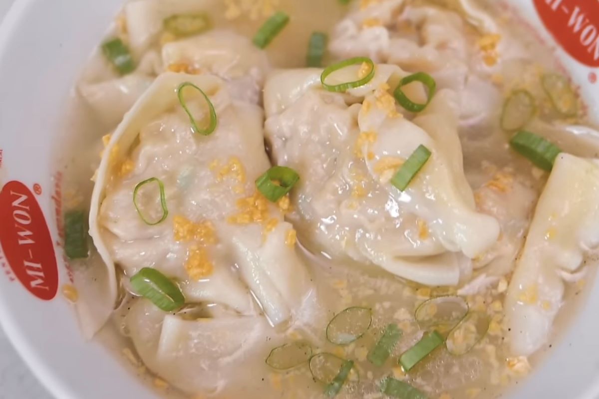 Wonton Soup. (tangkap layar Ade Koerniawan)
