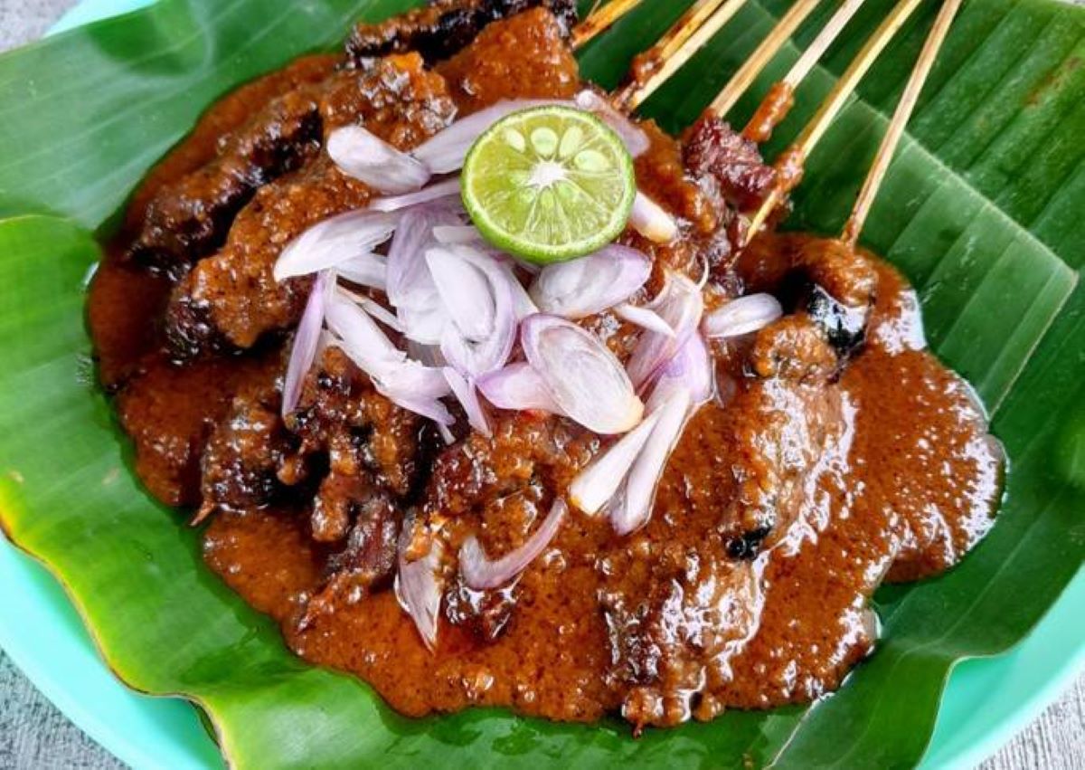 Ilustrasi sate sapi. (Cookpad/Dapur Amalia Rizki)