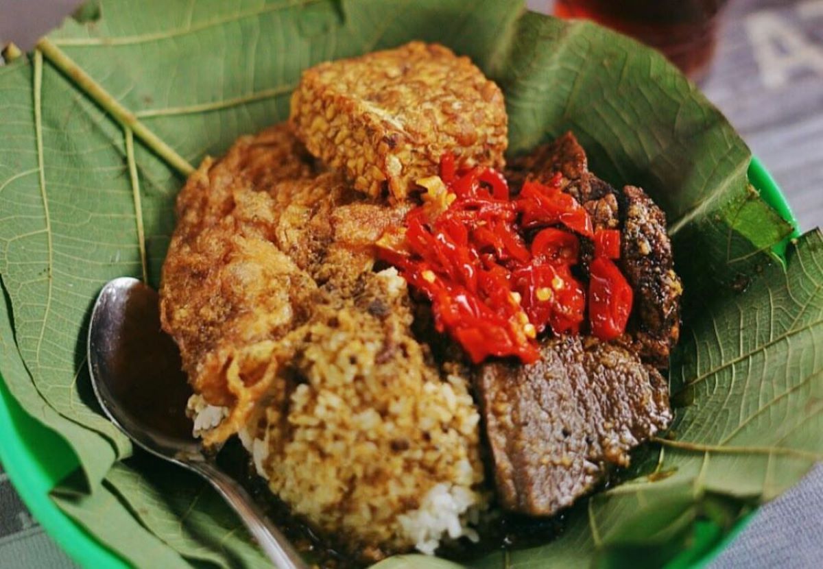 Nasi Jamblang khas Cirebon. (instagram.com/foodirectory)