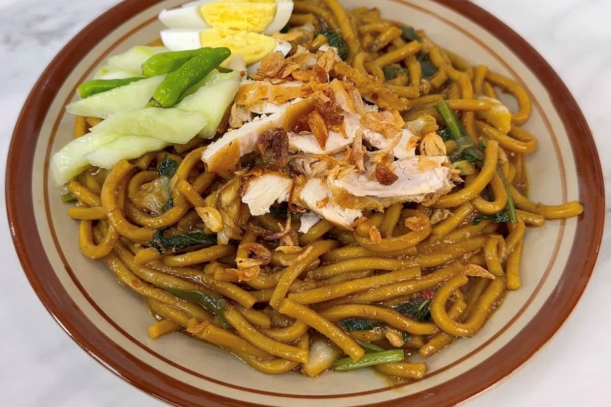 Mi kluntung goreng khas Jawa. (tangkap layar youtube Ika Mardatillah)