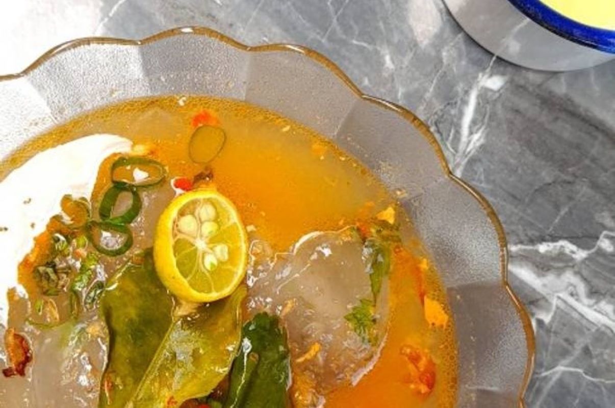 Lezatnya seblak papeda. (cookpad.com)