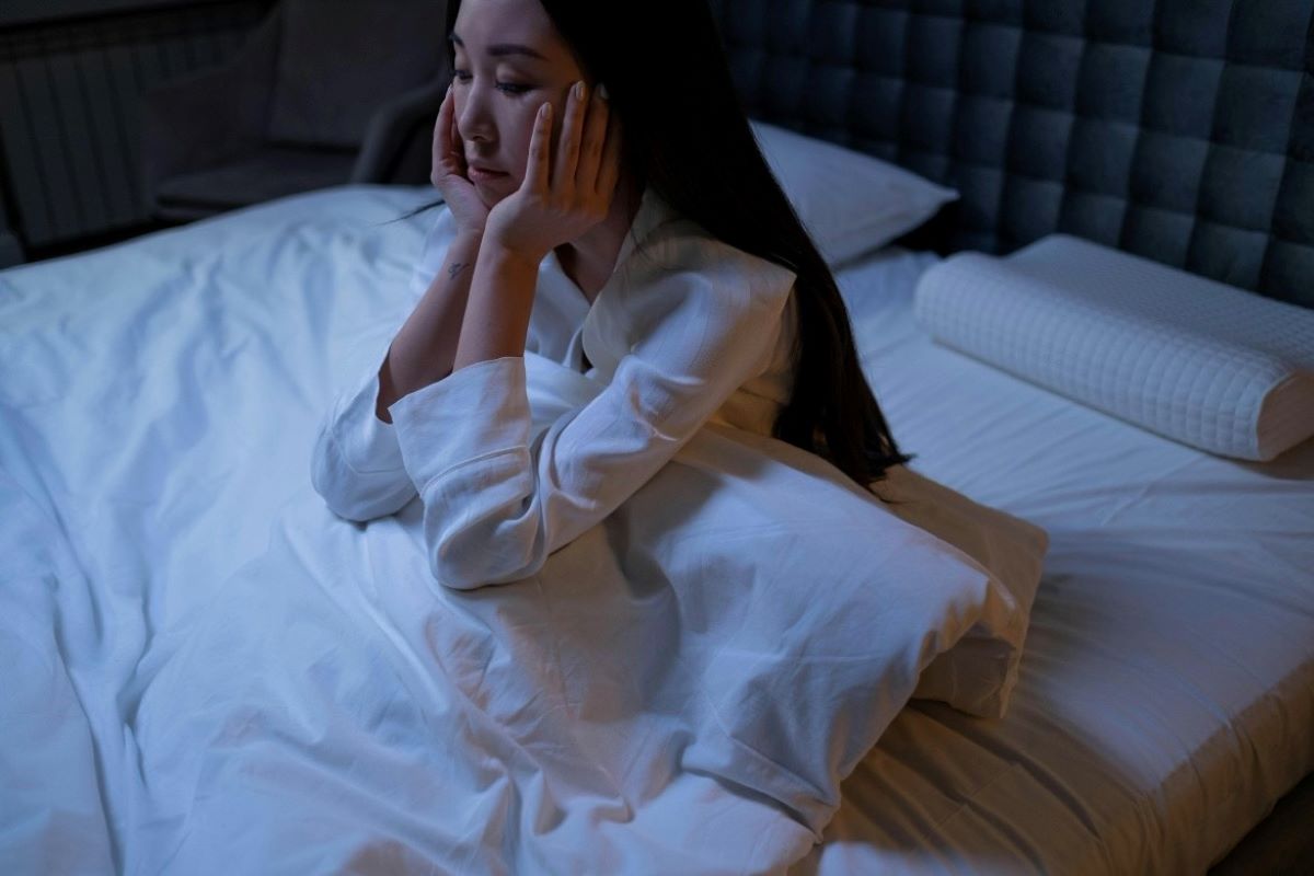 Ilustrasi insomnia berlebihan. (pexels)