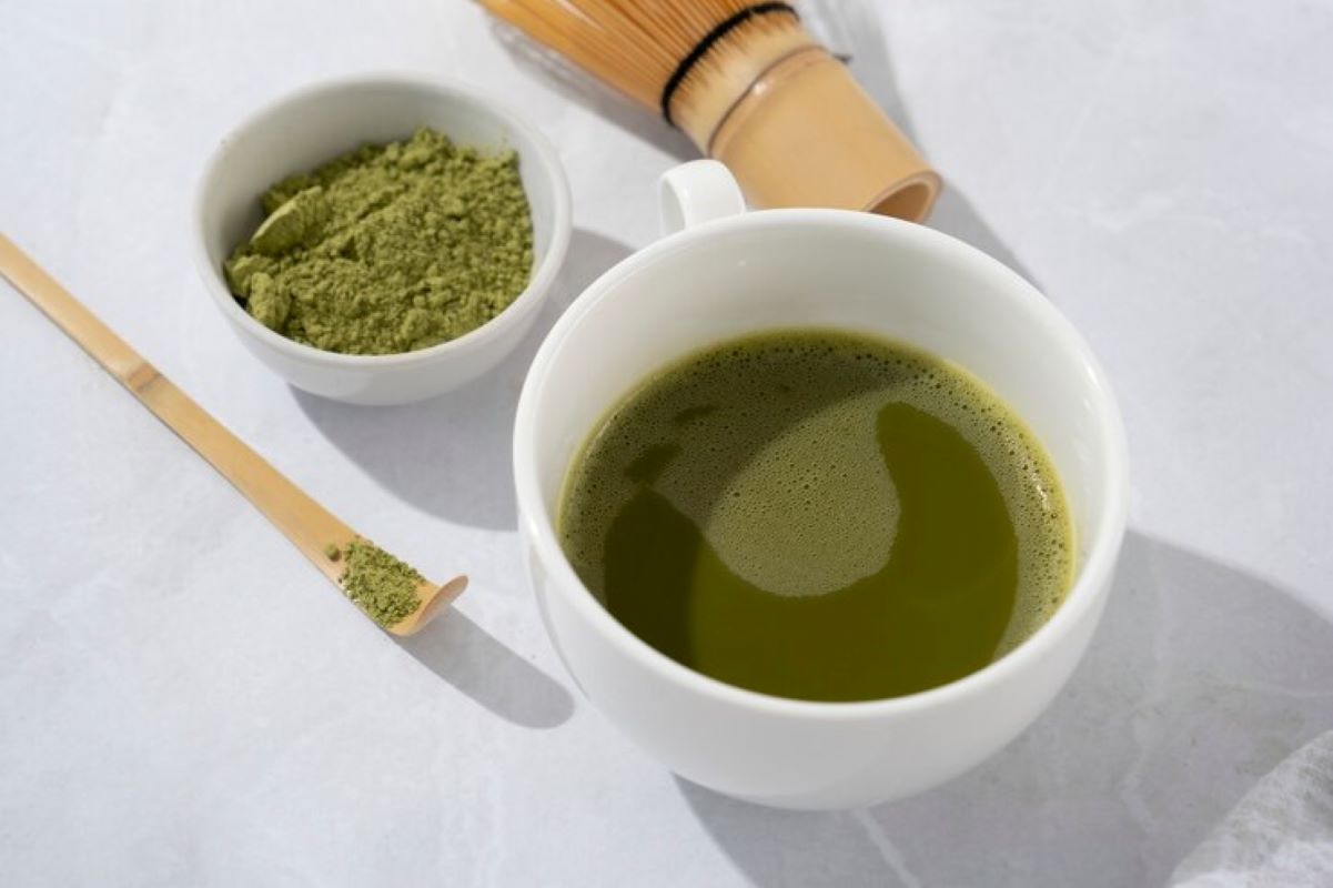 Ilustrasi matcha. (Freepik)