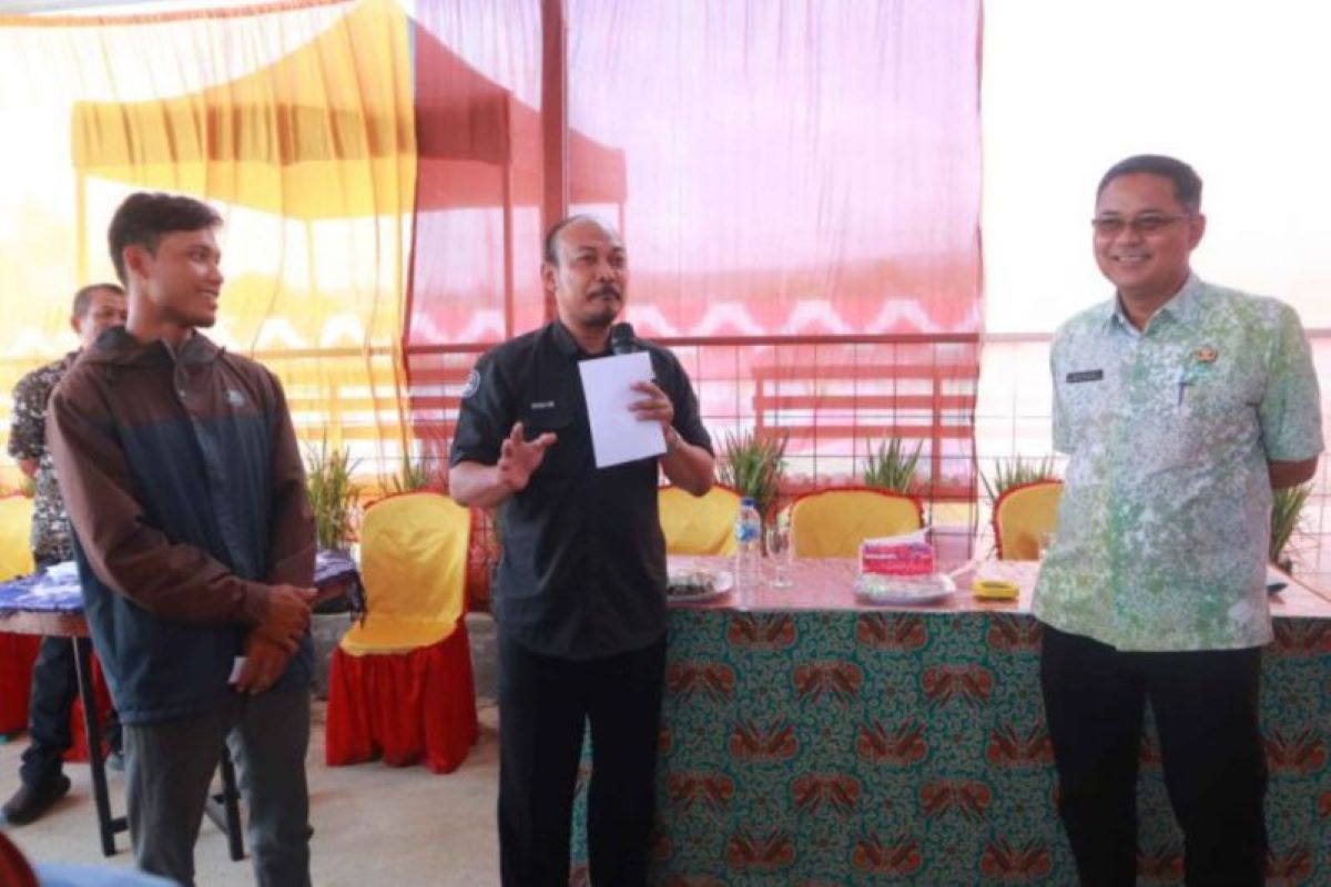 DKPP Kabupaten Kuningan menggelar program sekolah lapang di Kuningan, dorong regenerasi petani. (DKPP Kuningan/Antara)