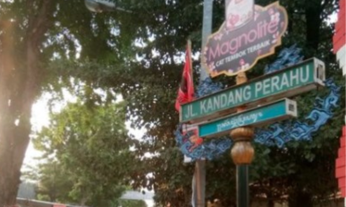 Jalan Kandang Perahu di Kota Cirebon