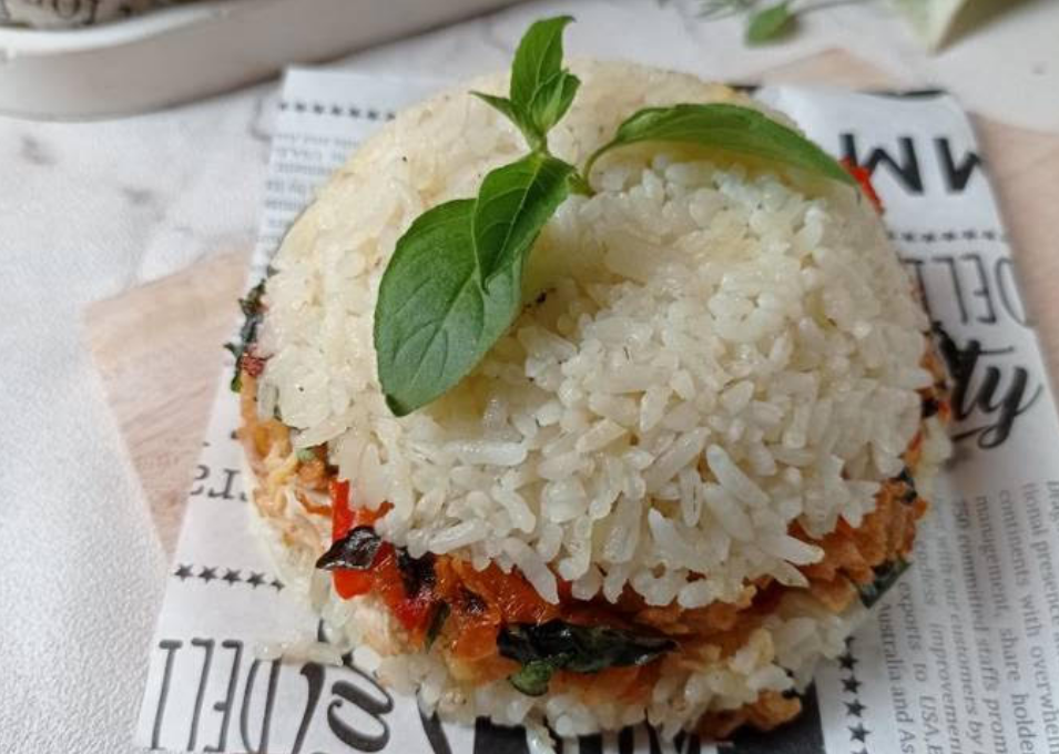 Nasi cokot yang praktis dan lezat