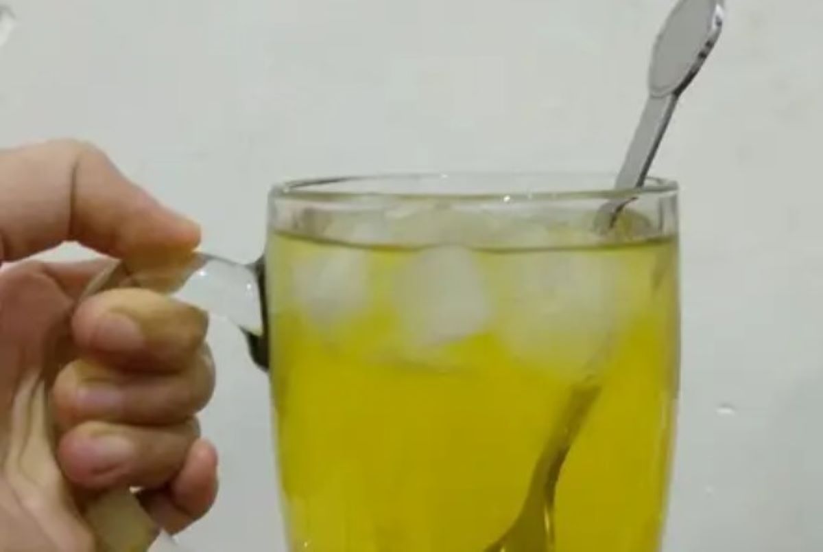 Es temulawak yang cocok untuk hilangkan dahaga. (Cookpad)
